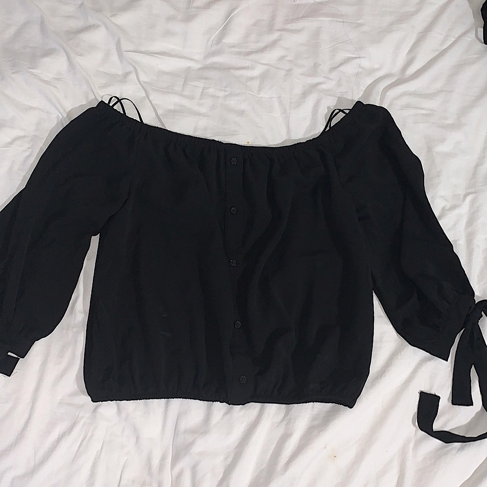 Off The Shoulder Crop Top